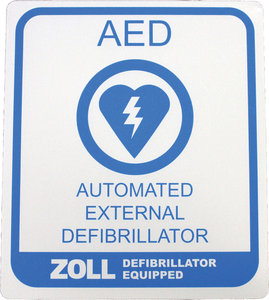 Defibrillator Labels