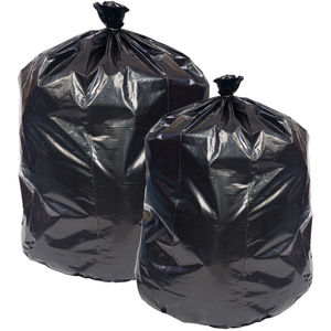 8 Gallon Black Small Trash Bags - 24 x 23