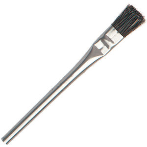 Anchor Products Acid Brushes, 3/8 in Width, Black Horsehair, 144 GS