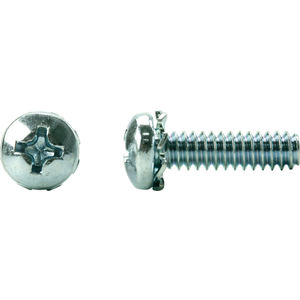 Washer M3-0.5 x 14 mm SEMS Screws/Internal Tooth Washer/Phillips/Pan Head/Stainless Steel/ISO7045/Screw Carton: 2,500 pcs 410 Stainless 18-8 Stainless 