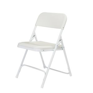 Nps White Steel Plastic Premium Light Weight Folding Chairs Fastenal