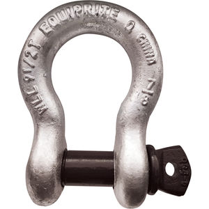 Blue Hawk 3/8-in Galvanized Anchor Shackle With Screw Pin, 53% OFF