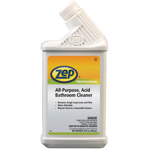 32oz Lime Green Zep Professional® All Purpose Acid Bathroom Cleaner ...