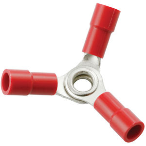 SAPPY☆ 22-16 AWG #8 Stud Vinyl Insulated Butted Seam 3-Way ORMADUS