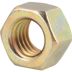 3/8-16 Hardened Grade 8 Finished Hex Nuts Yellow Zinc Plated 3/8x16 Coarse 101 