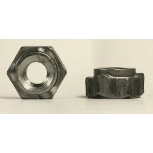 BC-14NWHP6 by Korpek 1/4-20 Hex Weld Nut with 6 Projections High Pilot Height Box Qty 1,000 