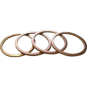 10 piece Copper Sealing Ring Gasket Copper 20x24x1,5 mm Din 7603 form a 