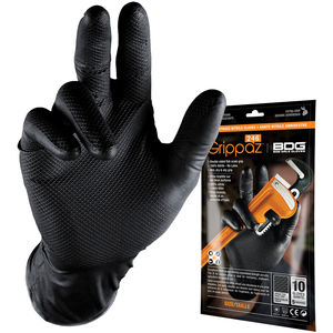 fastenal black nitrile gloves