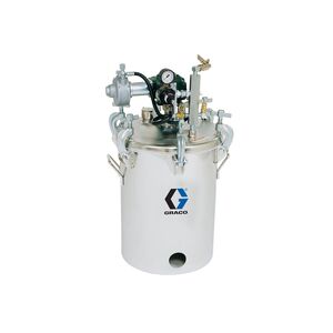 5 Gallon High Pressure (HVLP) Pot with Agitator Regulated to