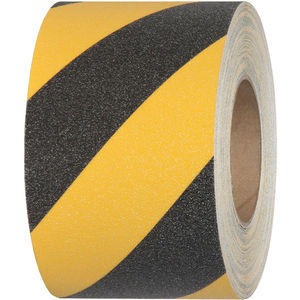 3 Yellow With Black Chevrons Anti-Slip Floor Tape - 60' Roll