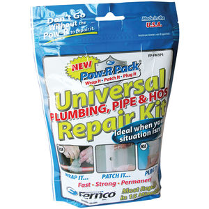 Pow-R-Pack® Universal Emergency Pipe & Hose Repair Kit Bag | Fastenal