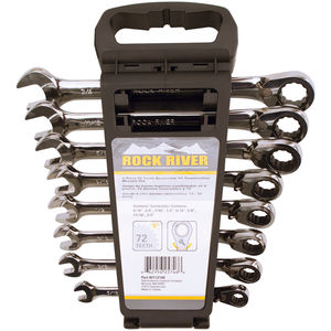 Task Force 32902 2 Piece Adjustable Wrench Set for sale online