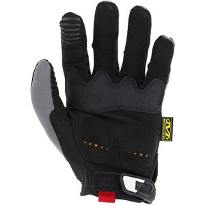 Medium/8 Gray Synthetic Leather Textured Grip Hook and Loop Medium/8 Gray Synthetic Leather Textured Grip Hook and Loop