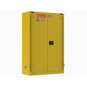【ゆん】オサルプ黄銅色4本セット＋ベストー扉 45gal Capacity Yellow Steel ORMADUS® 2-Shelf Self-Close Standard