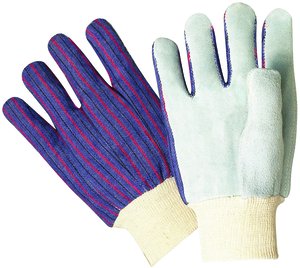 MenвЂ™s Crocheted Fingerless Gloves | My Recycled Bags.com