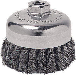 5/" Knot Cup .020/" Wire Stainless Steel x 5//8-11 AH